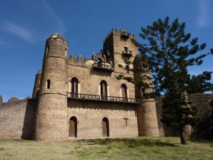 One of the palaces at Gonder